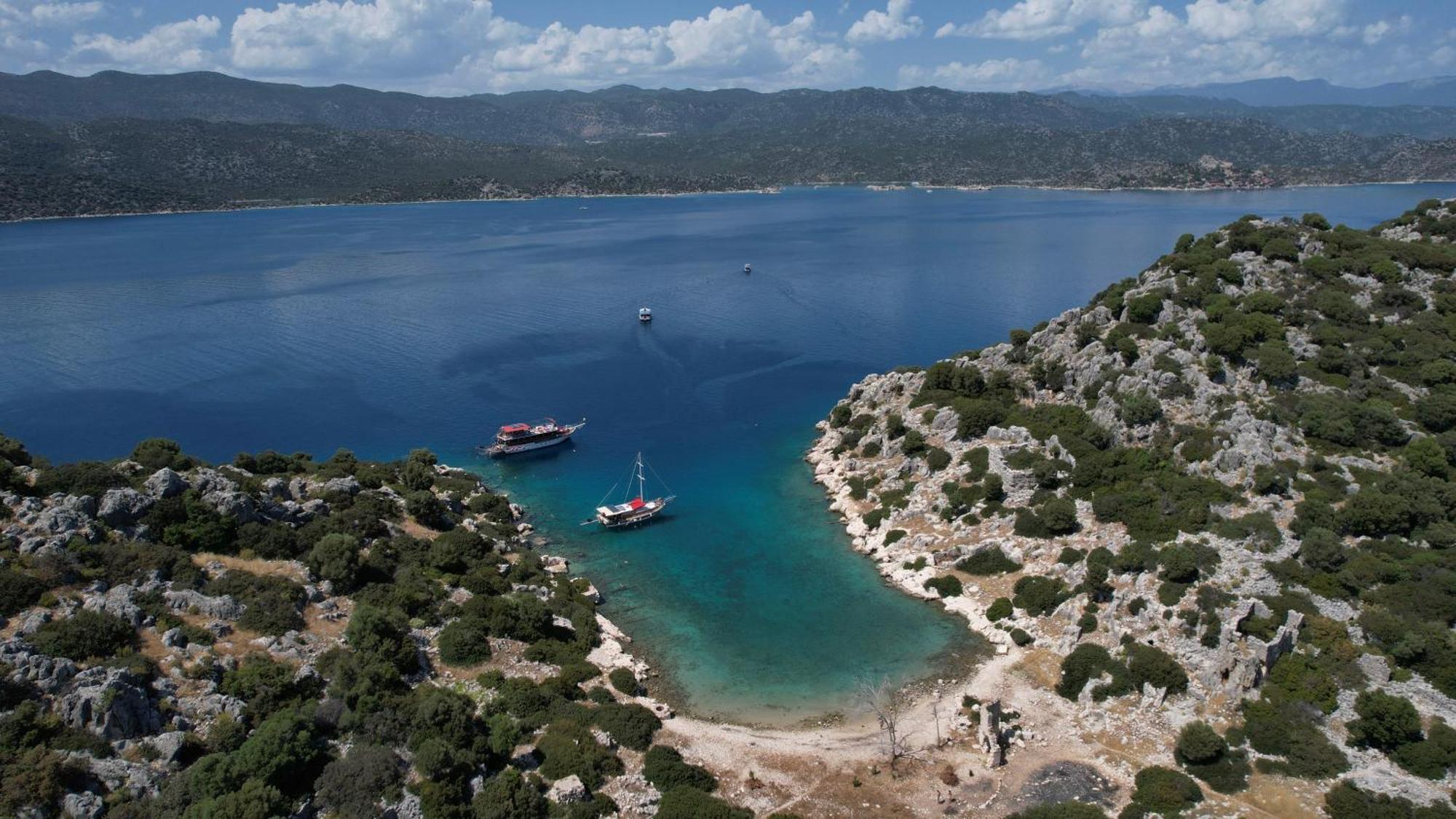 Blue Cruise Hotel Kaş Ngoại thất bức ảnh